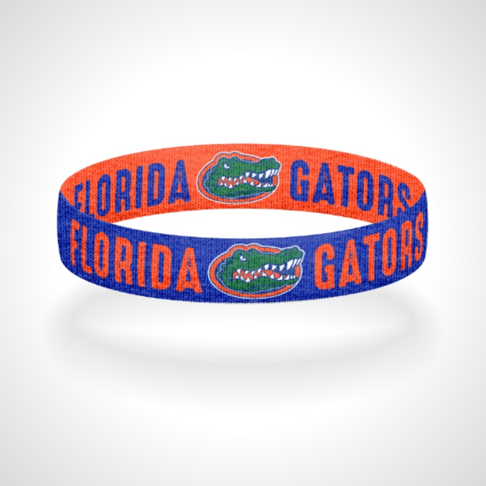 Reversible Florida Gators Bracelet Wristband